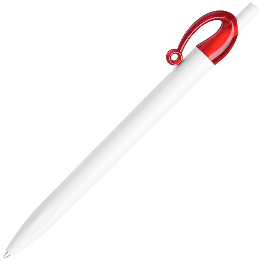 JOCKER, ручка шариковая, красный/белый, пластик