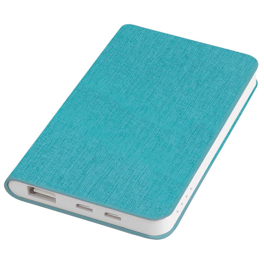 Универсальный аккумулятор "Provence" (4000mAh),голубой,7,5х12,1х1,1см, искусственная кожа,пл