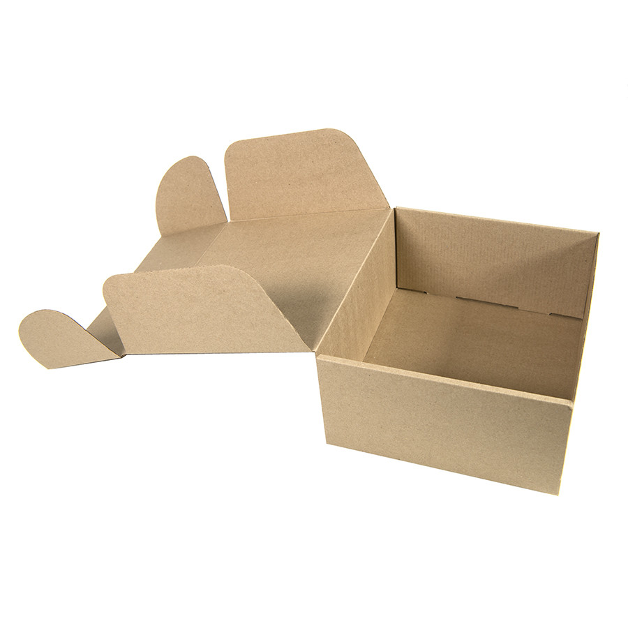 Коробка подарочная Big BOX, размер 24*21*11 см, картон МГК бур., самосборная - фото 2 - id-p89711157