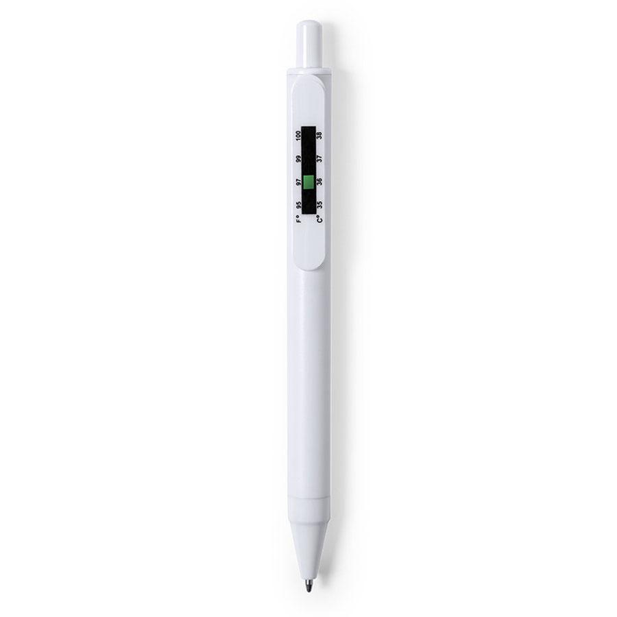 Ручка шариковая DORET, антибактериальное покрытие, белый, пластик, 14,5 см - фото 2 - id-p89717989