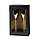 Набор бокалов для шампанского MOON&SUN (2шт), золотой и серебяный, 26,5х25,3х9,5см, стекло, фото 2