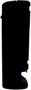 Зажигалка пьезо с открывалкой; черный; 8,1х2,4х1 см; пластик