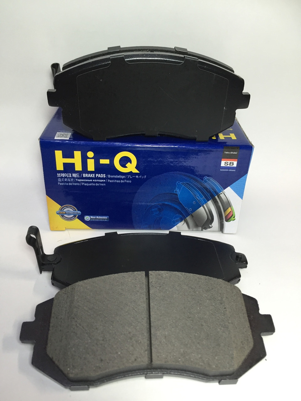 Kолодки тормозные передние HI-Q (Subaru)
