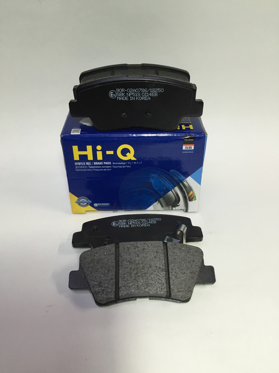 Kолодки тормозные задние HI-Q (Kia Soul >08, Hyundai Grandeur 2.4-3.0 >11)