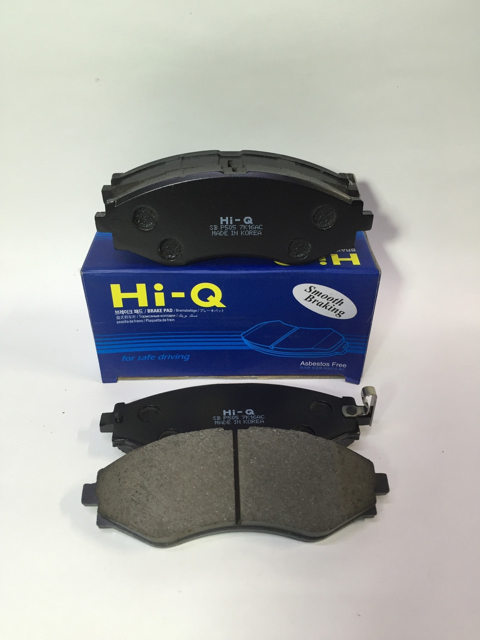 Kолодки тормозные передние HI-Q (Daewoo leganza 2.2i 99--02; magnus 2.0i/2.5i 99--)