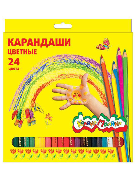 Карандаши 24цв Каляка-Маляка ККМ24