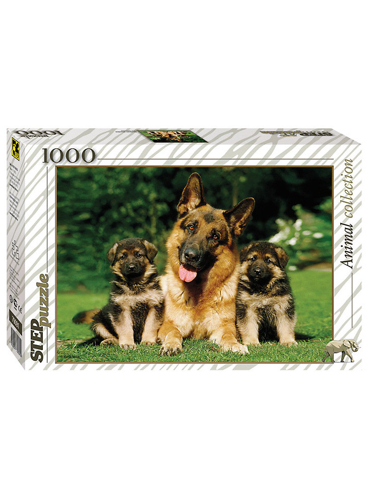 Пазл 1000 эл. Дружная семейка 79091 STEPpuzzle