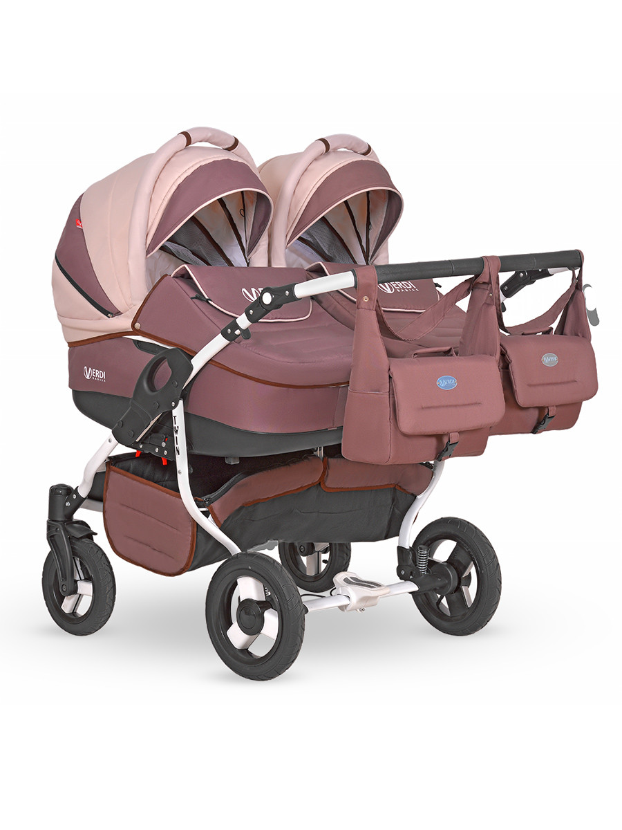 Коляска BABIES 2в1 Twin Duo VERDI