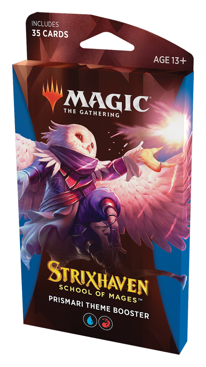 МТГ: Тематический бустер выпуска «Strixhaven: School of Mages» (факультет «Prismari») анг