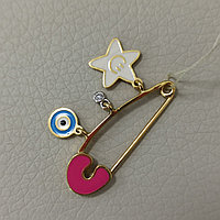 Брошь - булавка с бриллиантом / ( Шоурум)