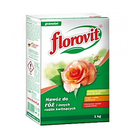 FLOROVIT Минеральное удобрение для роз и других цветущих растений(коробка) 1 кг
