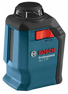 Bosch GLL 2-20 Лазерный профессиональный нивелир  (360°)+BM3. Внесен в реестр СИ РК