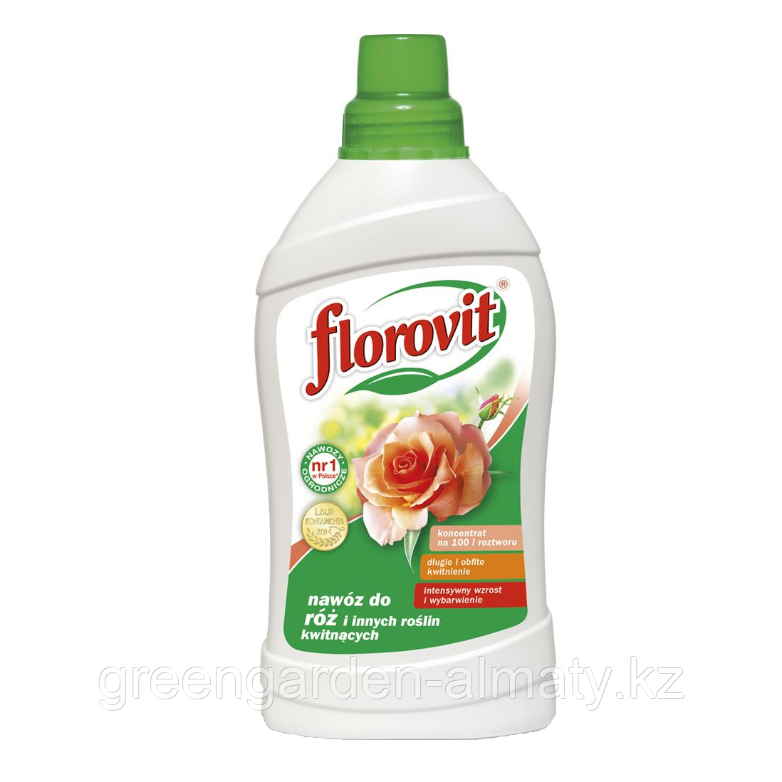 FLOROVIT Жидкое удобрение для роз и других цветущих 1 л, фото 1
