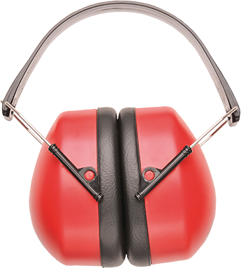 Earmuff color red / Противошумные наушники цвет красный - фото 1 - id-p89742278