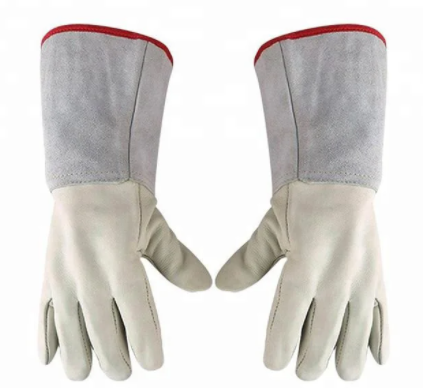 Gloves cow split, leather argon gloves (LPC2013A) / Перчатки cварочные аргоновые перчатки (LPC2013A) - фото 1 - id-p89742303