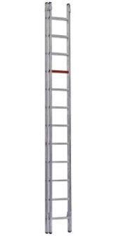 Ladder, double part extension aluminium 2x19 rungs TS10011,9.72m / Алюминиевая лестница двойная 2х19 - фото 1 - id-p89742333
