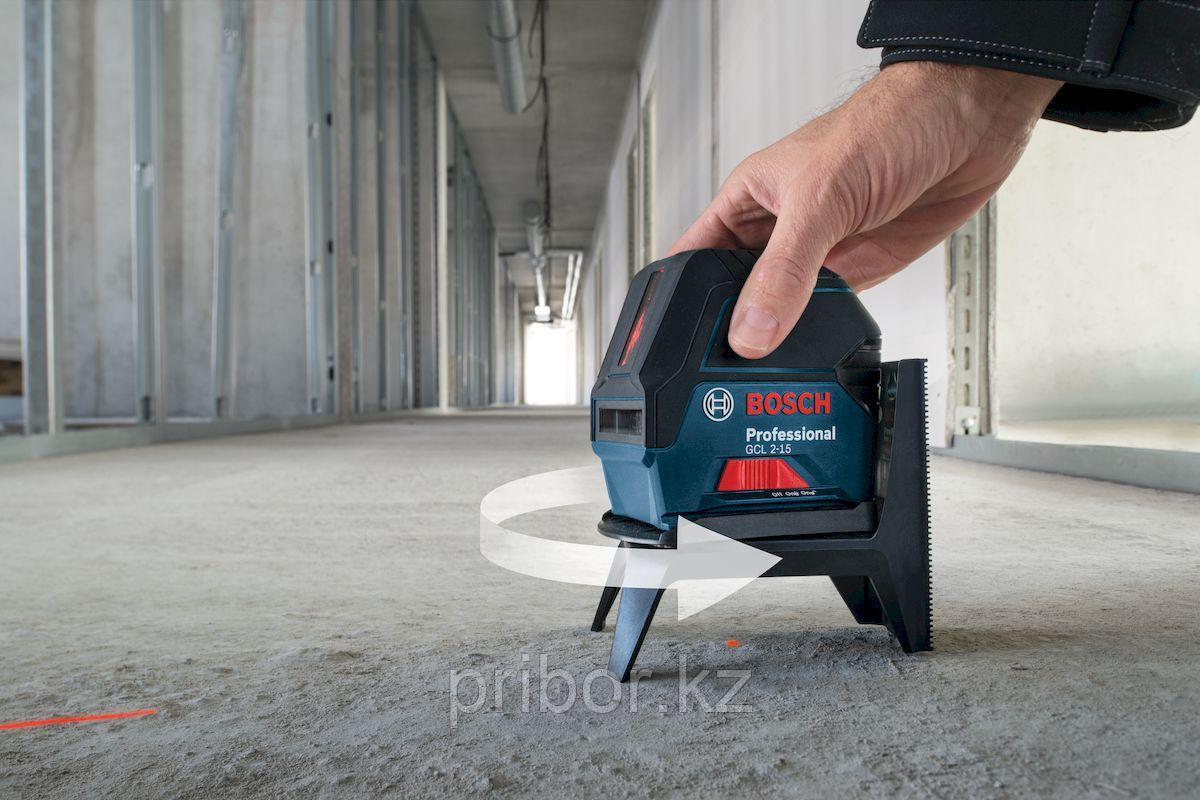 Bosch GCL 2-15 Комбинированный лазерный профессиональный нивелир. Внесен в реестр СИ РК - фото 5 - id-p89742266