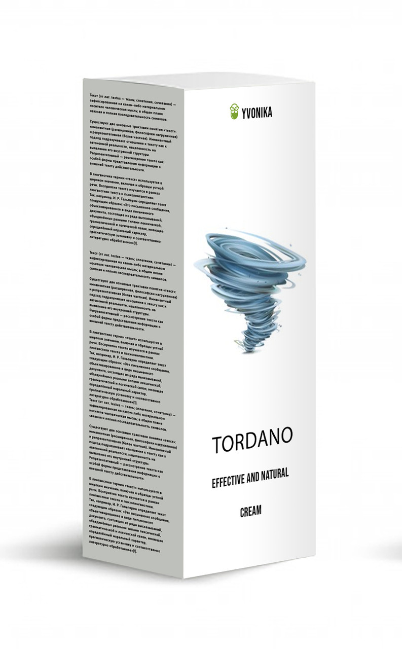 Tordano (Торнадо) - крем для повышения потенции