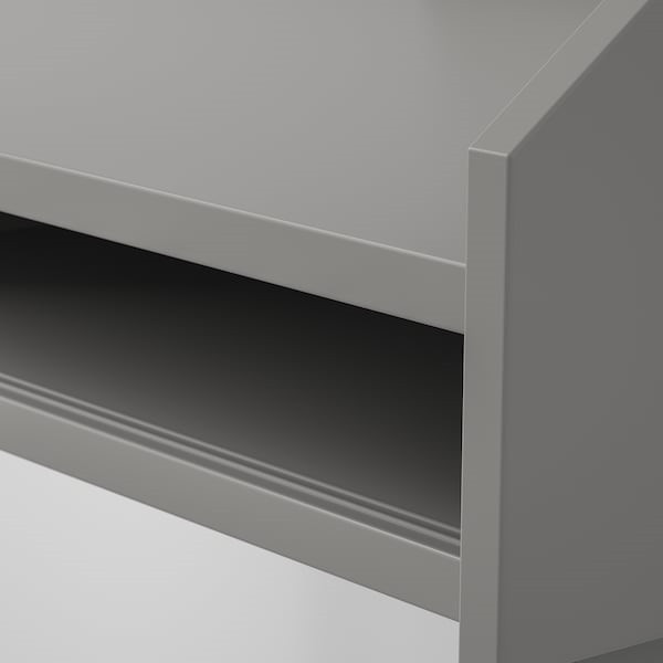 Стол письменный ХАУГА серый 100x45 см ИКЕА, IKEA - фото 4 - id-p89743260