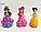 Игровой набор кукольный домик с 3 принцессами, 6 платьями и каретой с лошадью со светомузыкой Холодное сердце, фото 4