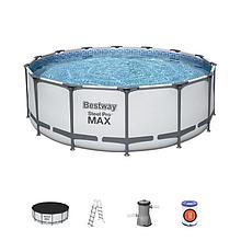Каркасный бассейн Bestway 5612X "Steel Pro Max" размер 427х122 см