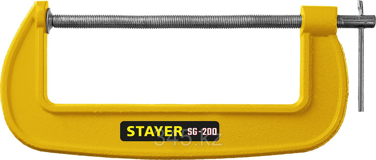 Струбцина тип G 200 мм, STAYER SG-200 - фото 1 - id-p23380132