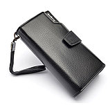 Мужское портмоне клатч кошелёк для купюр и банковских карт Baellerry Business, фото 2