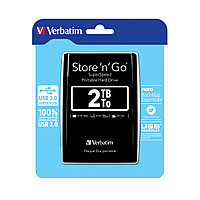 Внешний жёсткий диск Verbatim 2TB 2.5" Store 'n' Go Чёрный