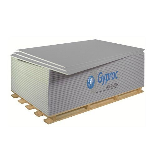 Гипсокартон Gyproc Оптима 2500х1200х12,5 мм - фото 2 - id-p89759370