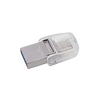 USB-накопитель Kingston DTDUO3C/128GB 128GB Серебристый, фото 1