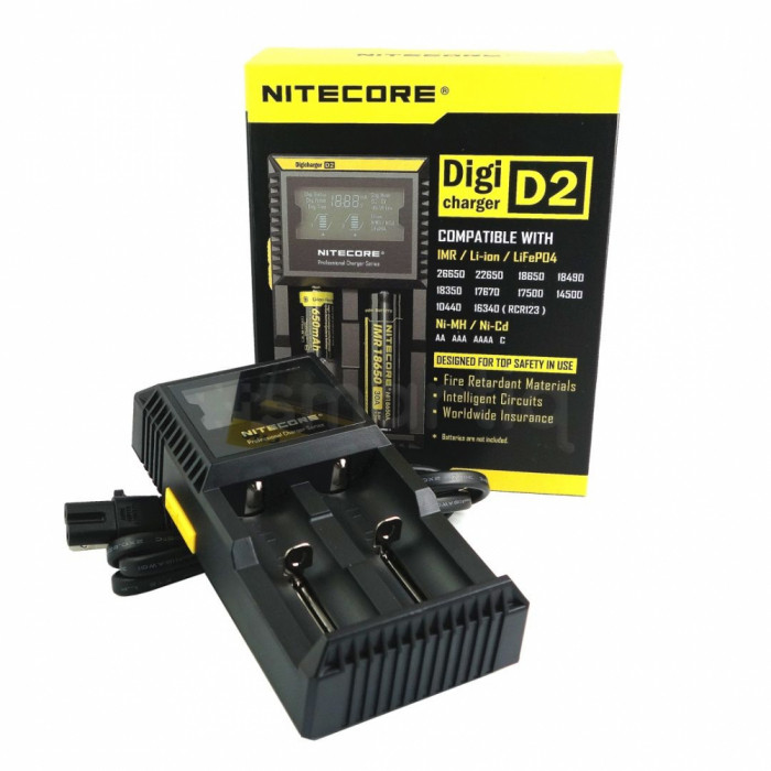 Зарядное устройство Nitecore D2