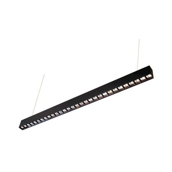 Светодиодный подвесной светильник LED EPSILON 42W 4000K BLACK 114см (TEKLED), фото 1
