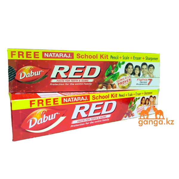 Аюрведическая зубная паста Ред (Red DABUR), 200г
