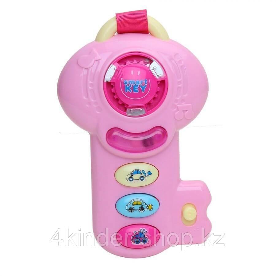 PITUSO Развивающая игрушка МУЗЫКАЛЬНЫЙ КЛЮЧ розовый свет звук 16,5*10*5 см в кор 96 шт