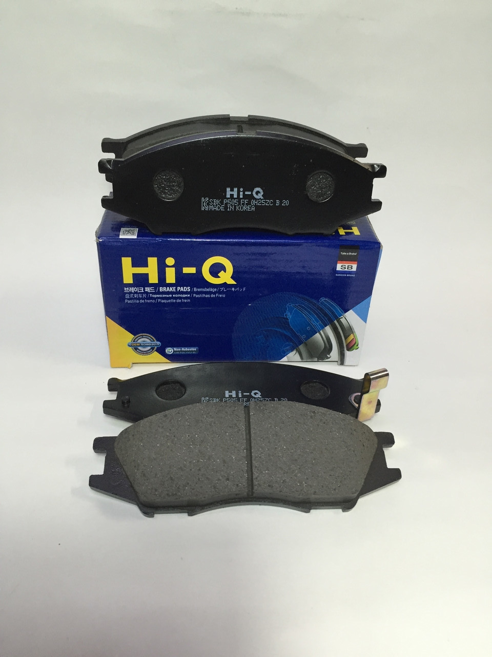 Kолодки тормозные передние HI-Q (Nissan almera, pulsar, sunny, renault samsung sm 3)