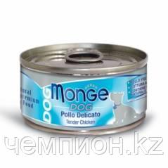 6972 Monge Natural, кусочки нежного цыпленка для собак, уп.24*95гр.