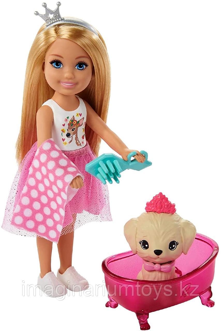Barbie игровой набор Замок принцессы Челси с питомцами - фото 3 - id-p89776709