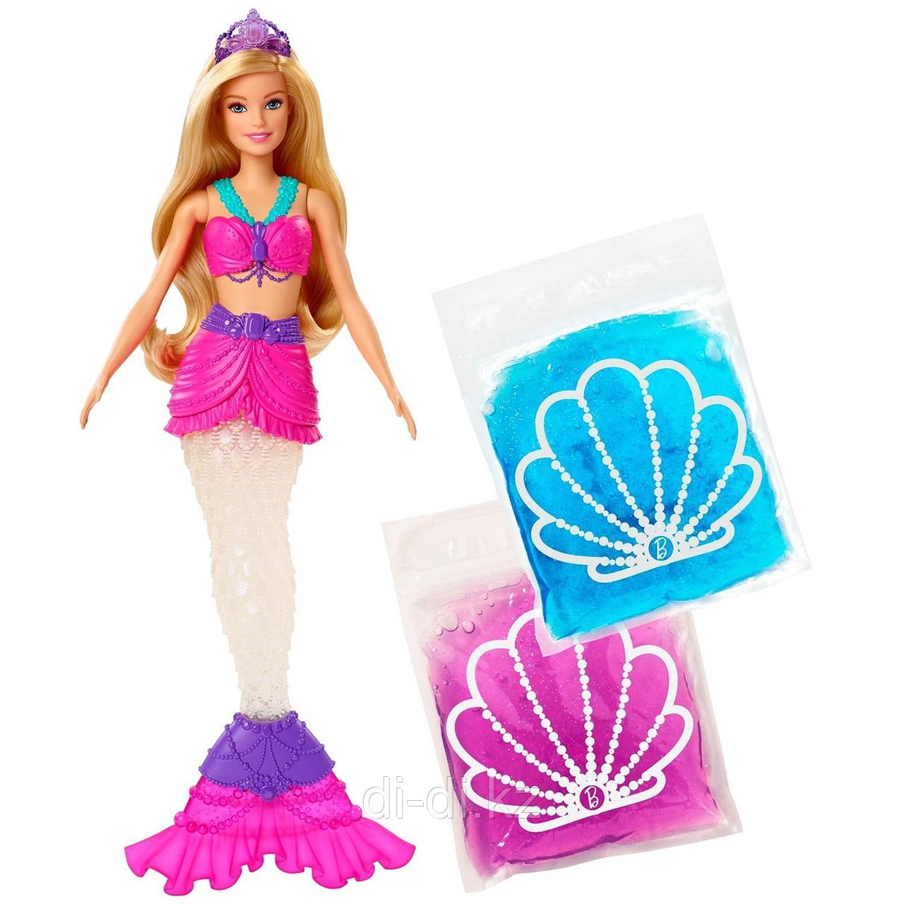 Mattel Barbie Кукла-русалочка "Dreamtopia Невероятные цвета" GKT75
