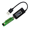 USB тестер напряжения, тока и емкости аккумулятора с эталонной нагрузкой на 1 и  2 ампера