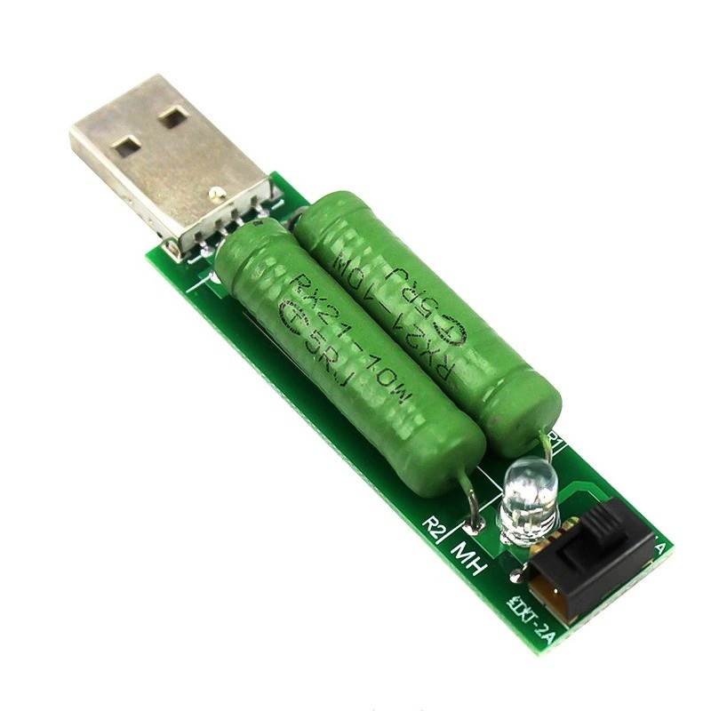 USB тестер напряжения, тока и емкости аккумулятора с эталонной нагрузкой на 1 и 2 ампера - фото 2 - id-p89777711