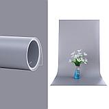 Фон пластиковый + держатель (серый 1х2 метра), фото 2