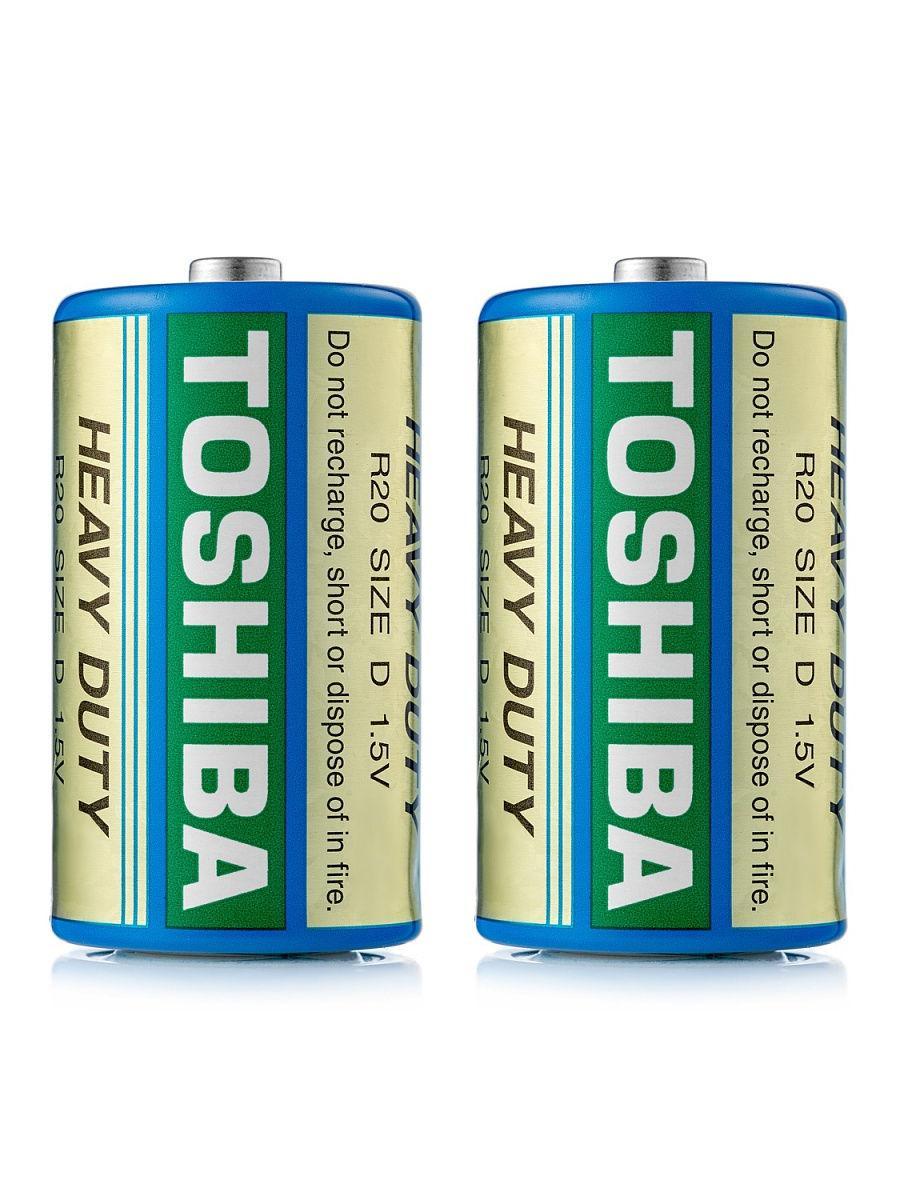 Батарейка TOSHIBA D Heavy Duty R20 - фото 1 - id-p17485744