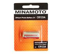 Батарейка Minamoto CR123A литиевая 3V