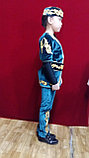 Детский национальный костюм для мальчиков (шапан с коротким рукавом, фото 3