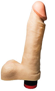 Вибратор  L 19 см D 4.5 см, ПВХ