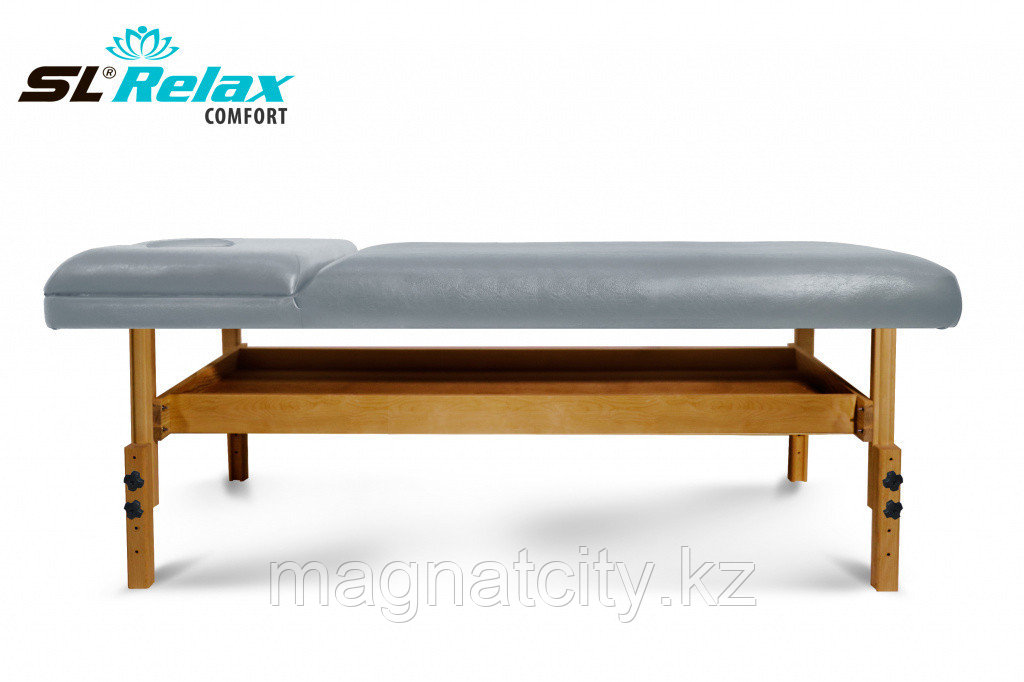 Массажный стол стационарный Comfort Серый (Gray) - фото 7 - id-p89801177