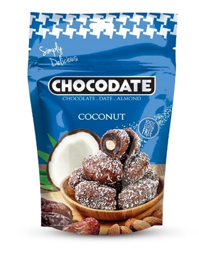 Финики в шоколаде Кокос Chocodate Exclusive Real Coconut 250g Pouch V2