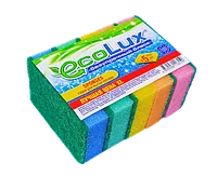 Губка для посуды Ecolux лучшая цена xl, 5 шт.