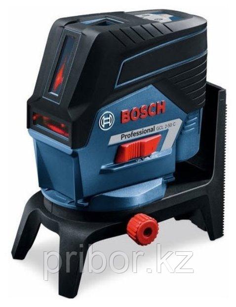 Bosch GCL 2-50C Комбинированный лазерный профессиональный нивелир +RM2+BM3+12V+LBOXX. Внесен в реестр СИ РК - фото 1 - id-p89814981