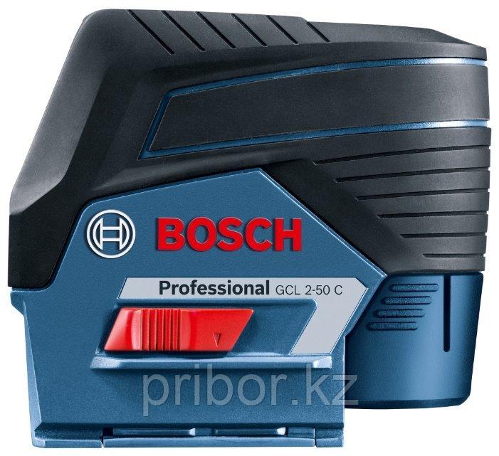 Bosch GCL 2-50C Комбинированный лазерный профессиональный нивелир +RM2+BM3+12V+LBOXX. Внесен в реестр СИ РК - фото 3 - id-p89814981